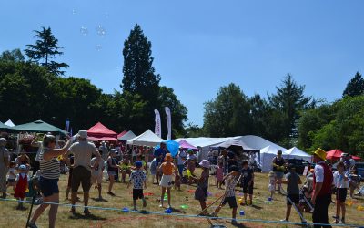 Children’s games in the main ring