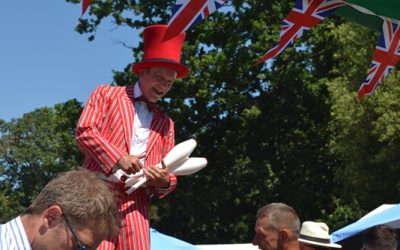 Stilt Walker and Circus Skills